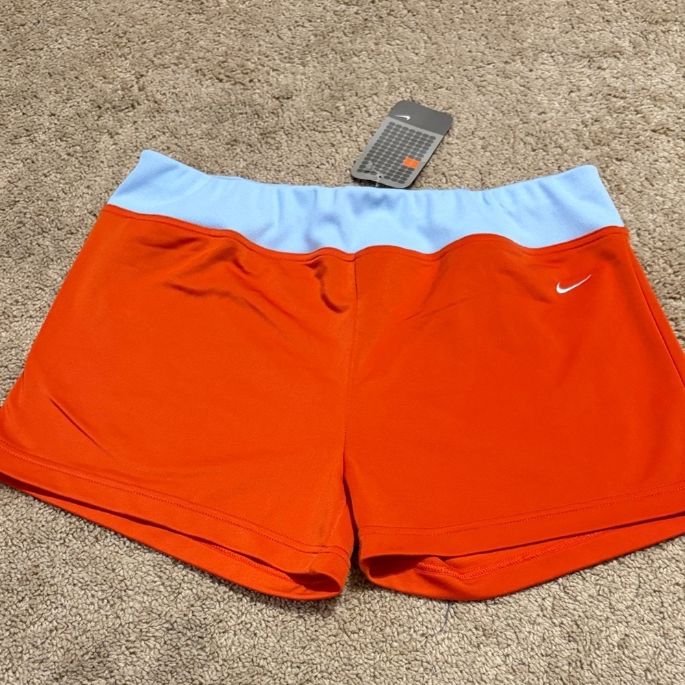 Nike Athletic Shorts medium  Orange / Blue NWT